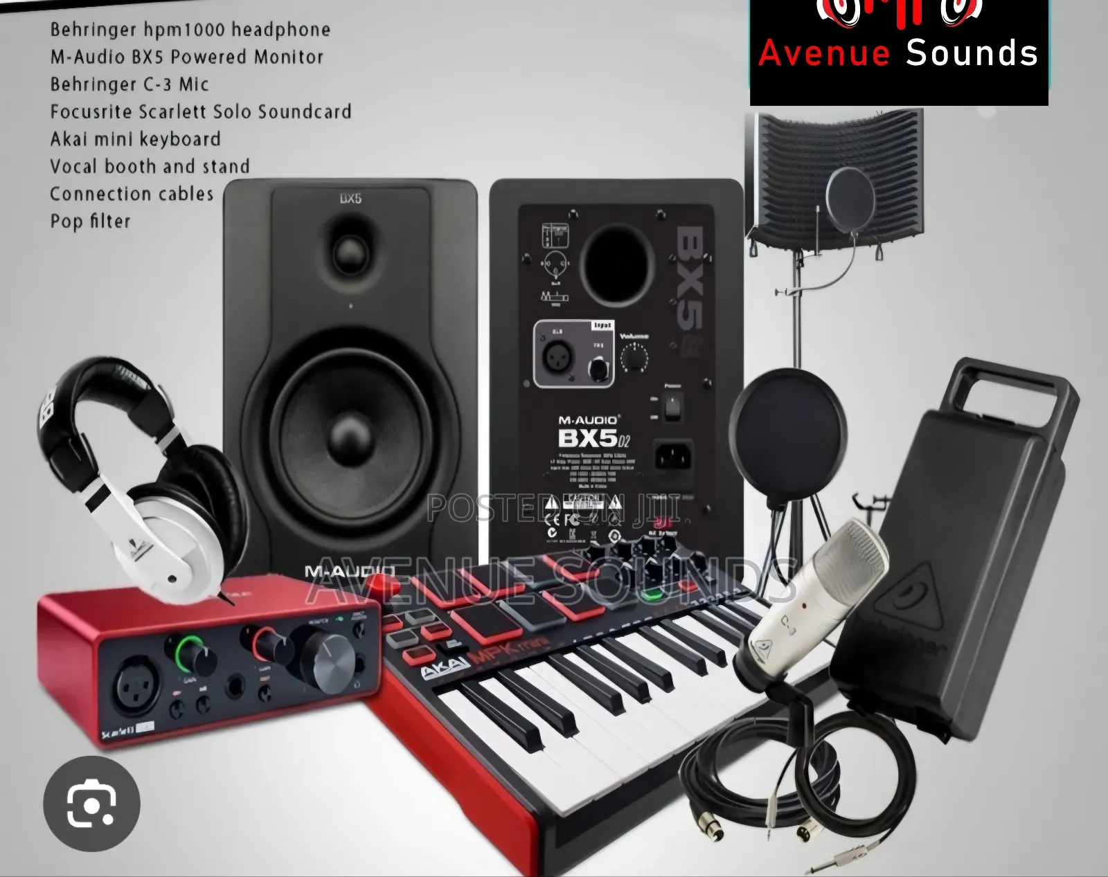 Complete Professional Studio Recording Set