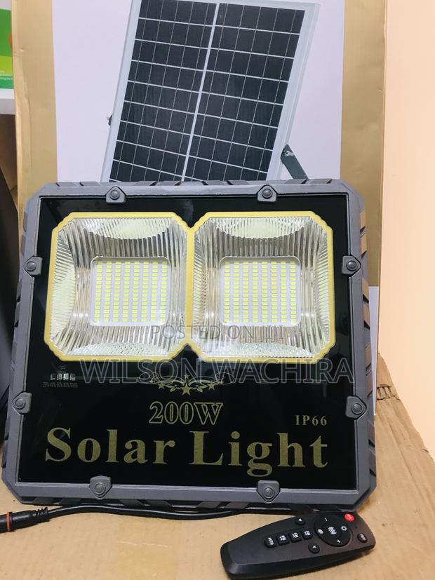 High Quality Solar Flashlight. 200w - main view