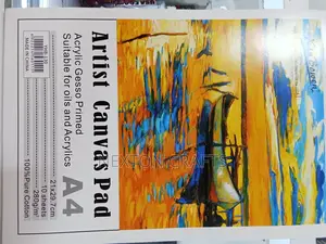 Artist Canvas Pad (10 Sheets)