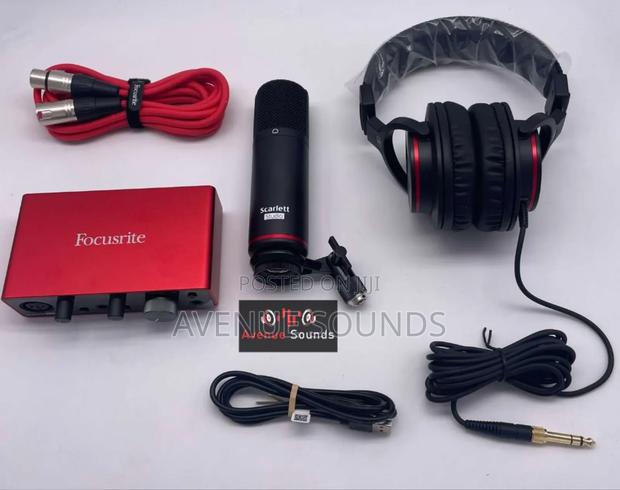 New Focusrite Solo Recording Bundle - main view