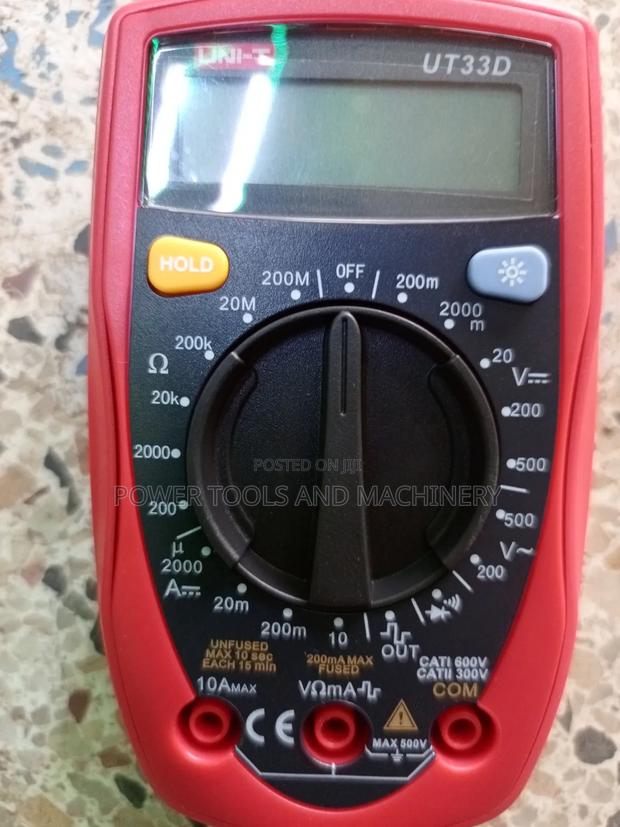 UT33D Palm Size Digital Multimeter - thumbnail 3