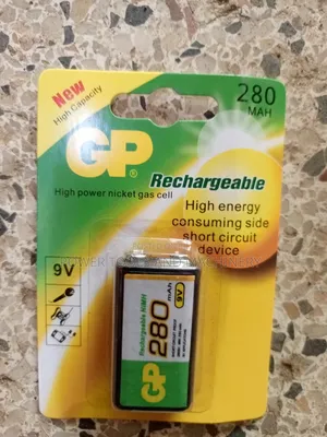 Gp 9v Rechargeable Battery
