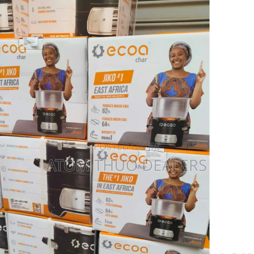 New Medium Size Jiko Okoa Charcoal Stove.