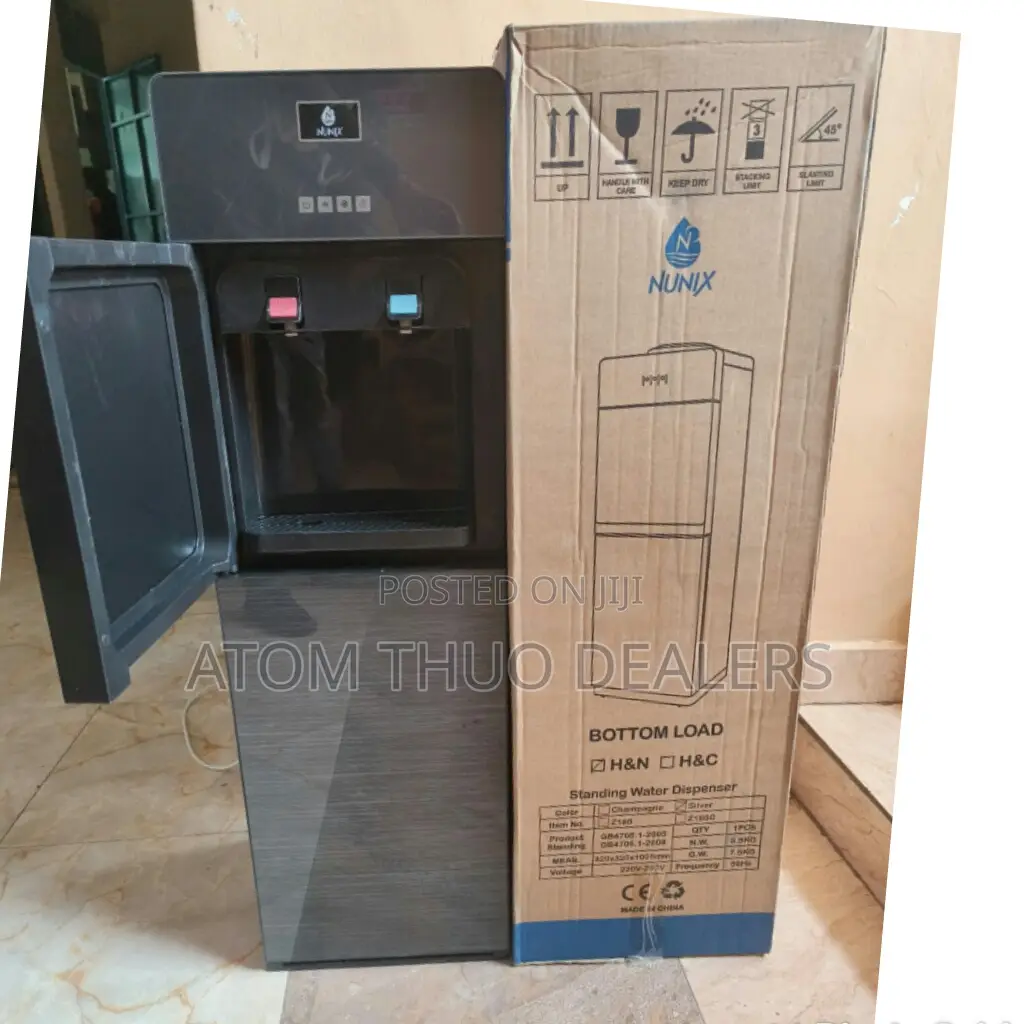 Grey Nunix Z188 Hot and Normal Bottom Load Water Dispenser 