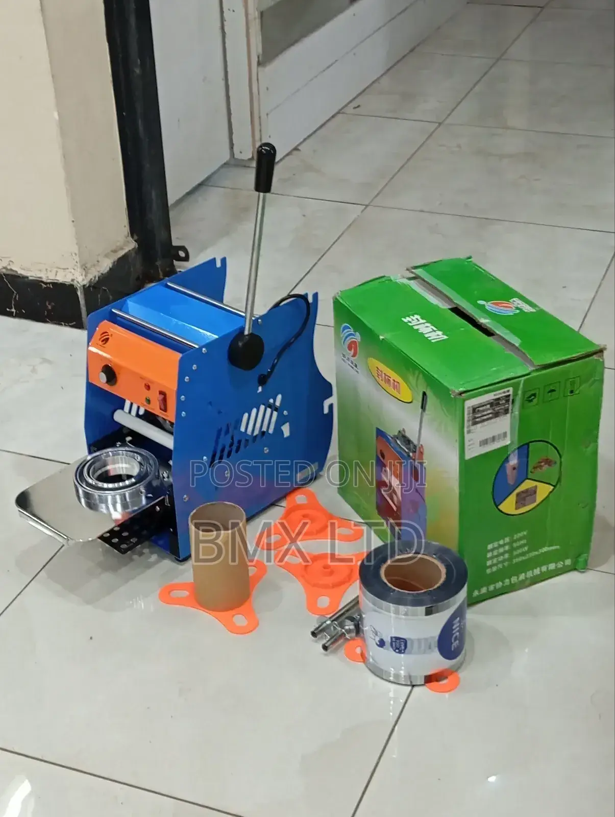 Reliable New Boba Cup Sealer Machine+Roll of Sealing Paper