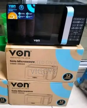 Brand New Von Digital Microwave With Grill