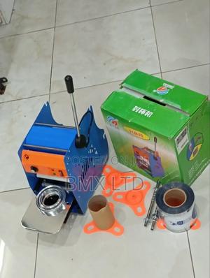 Reliable Efficient Boba Cup Sealer+Roll of Sealing Paper - thumbnail 2