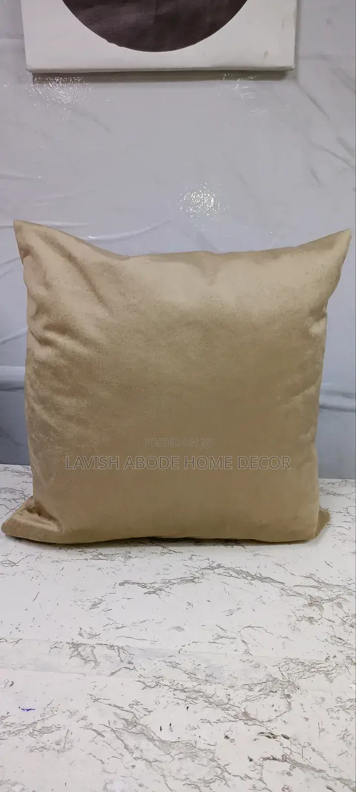 Beige Throw Pillow Case Covers 45cm by 45cm