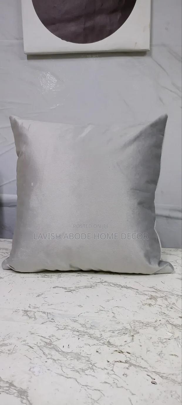Grey Throw Pillow Cushion Cover
