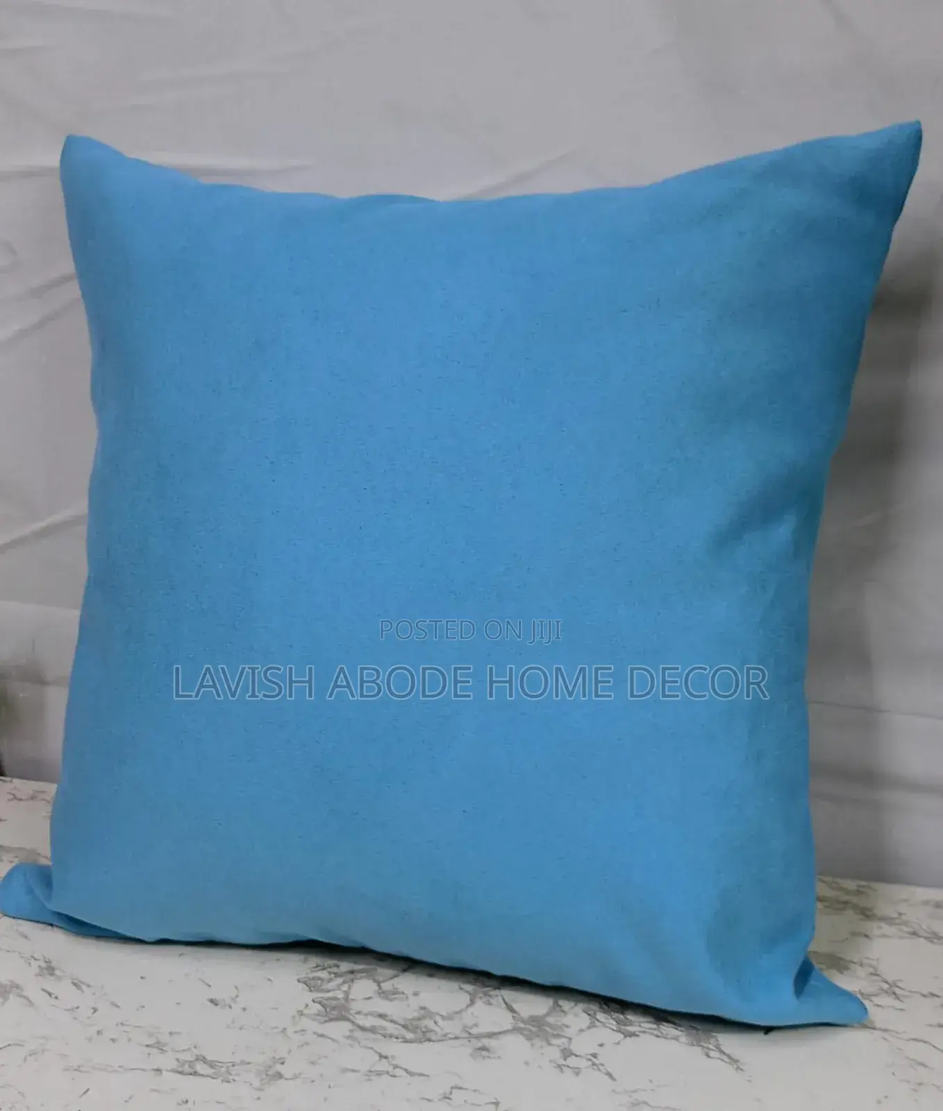 Throw Cushion Pillow Cover Blue