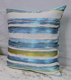 Throw Cushion Pillow Cover Blue