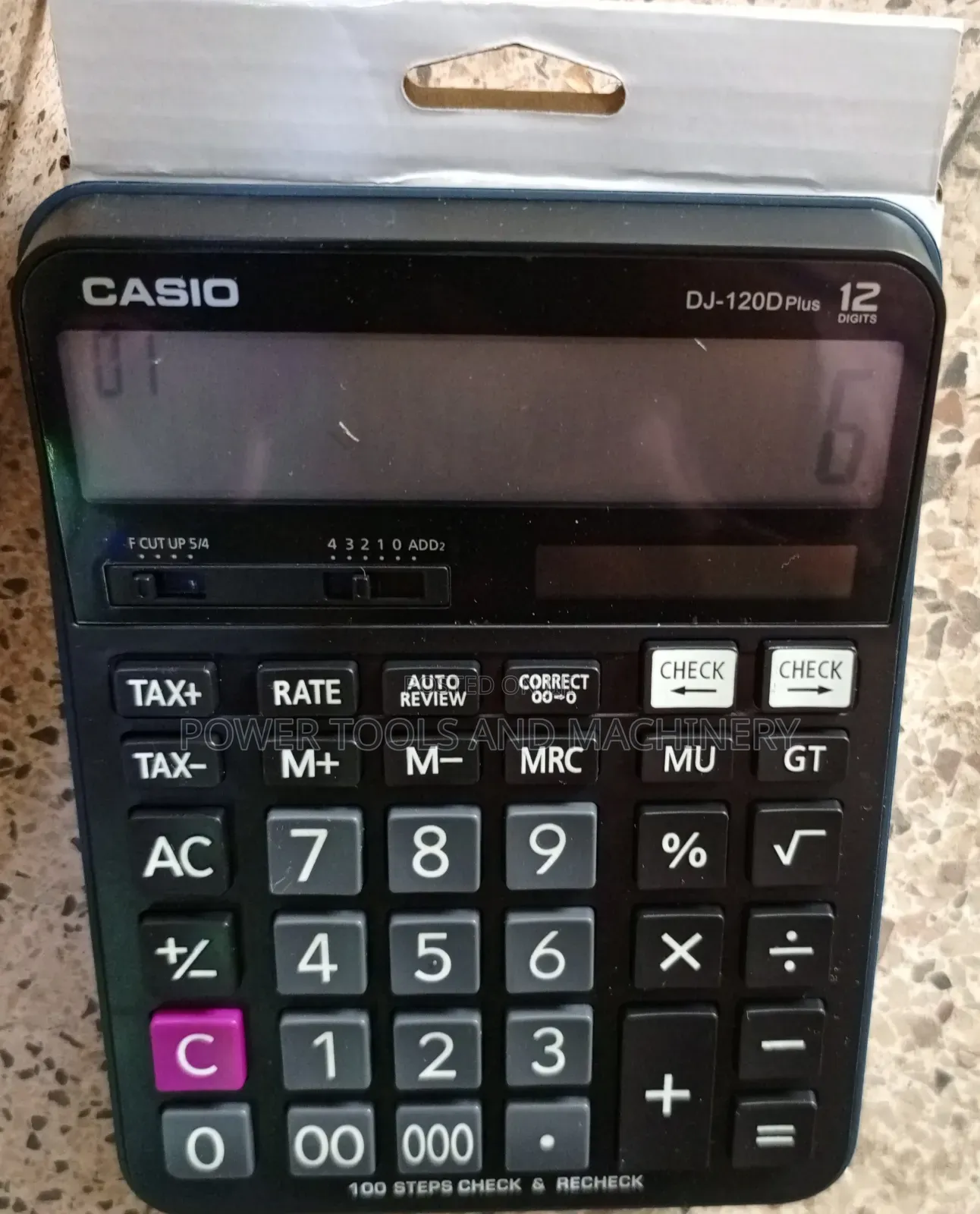 Dj_120dplus Check and Correct Casio Calculator