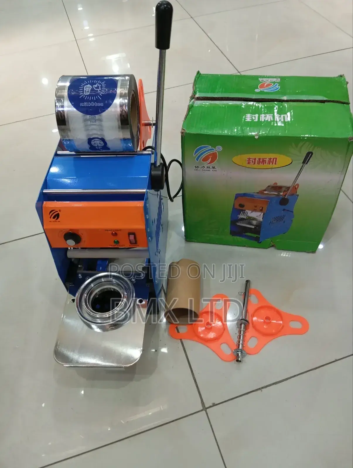 Commercial Brand Boba Cup Sealer Machine+Sealing Paper