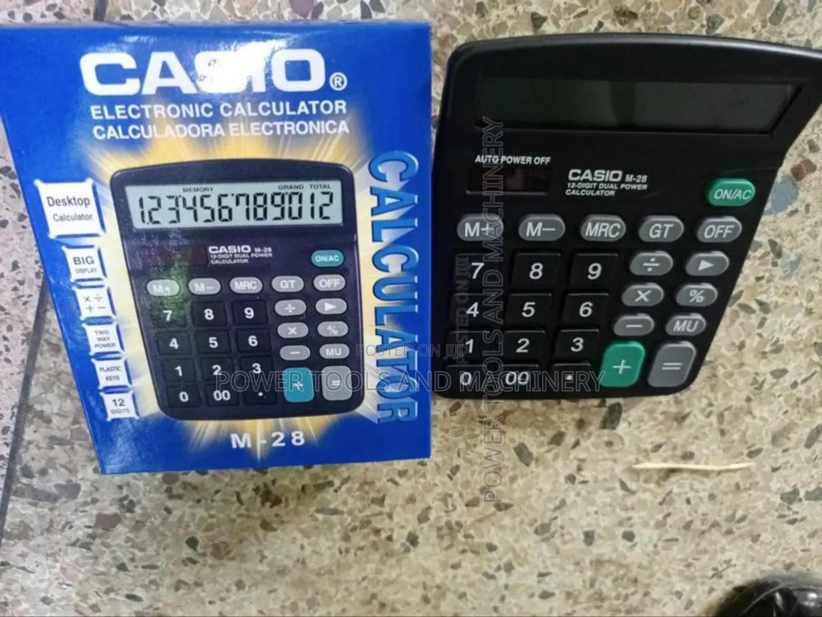 Casio M_28 Electronic Desktop Calculator