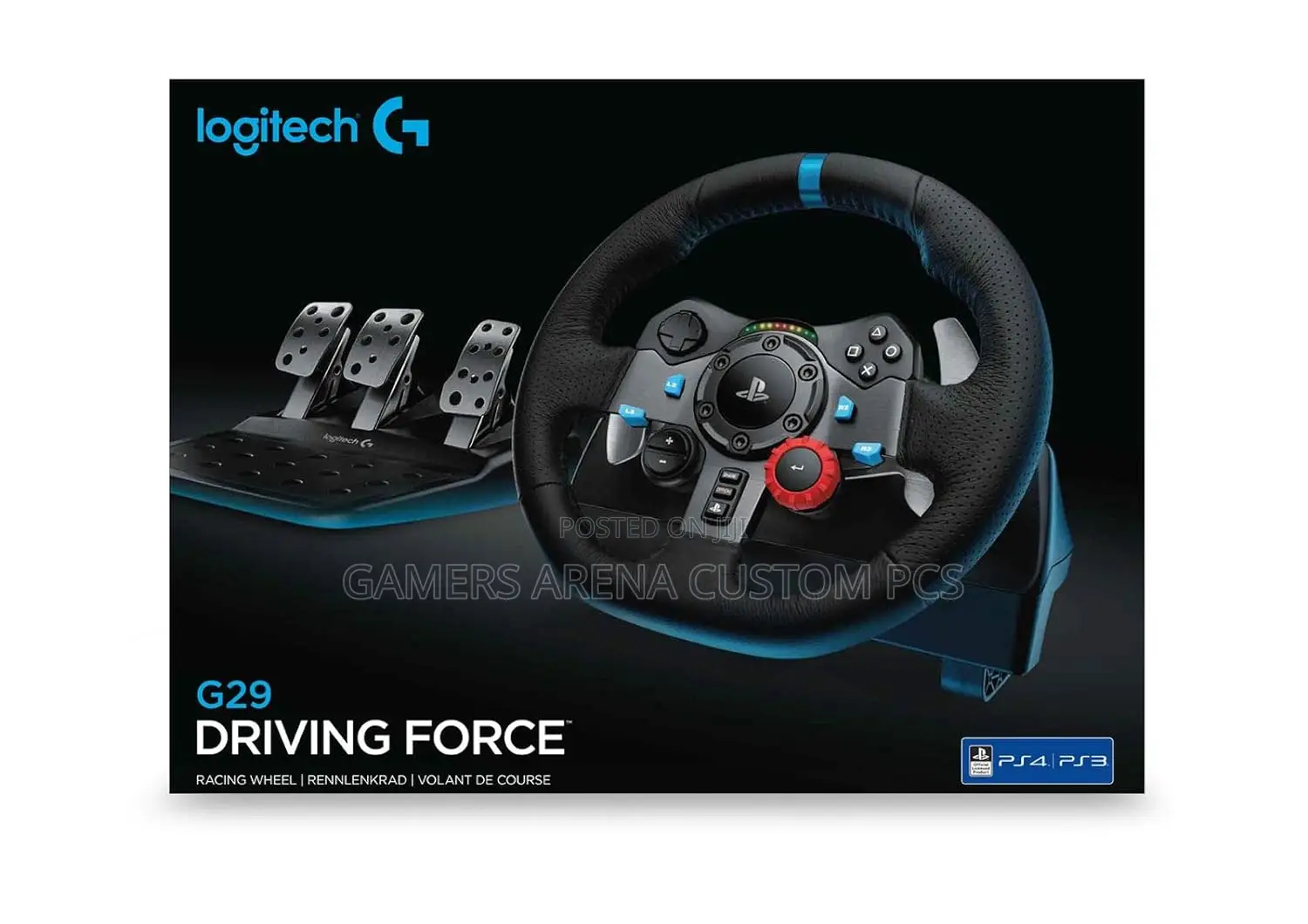 Logitech G29 Driving Force Racing Wheel and Floor Pedals