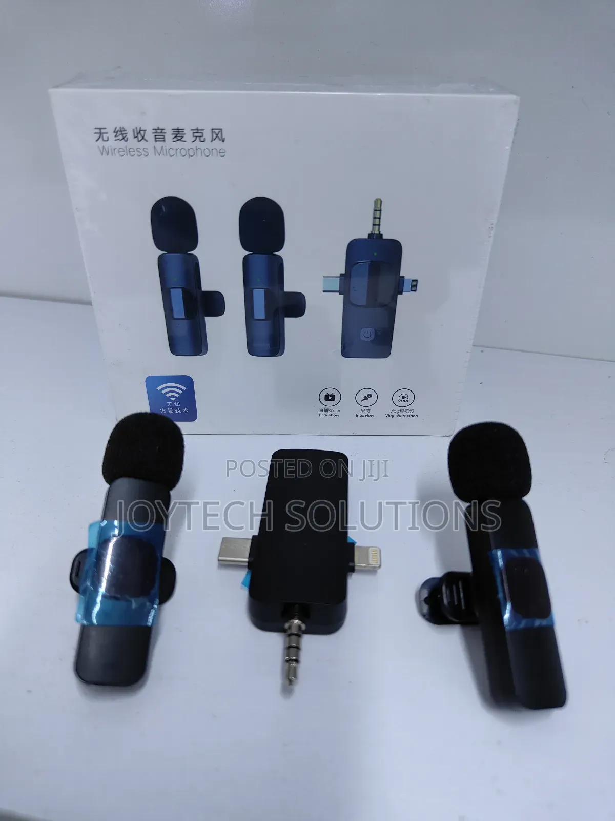 Phone Wireless Lapel/Lavalier Microphone. Type C , iPhone,