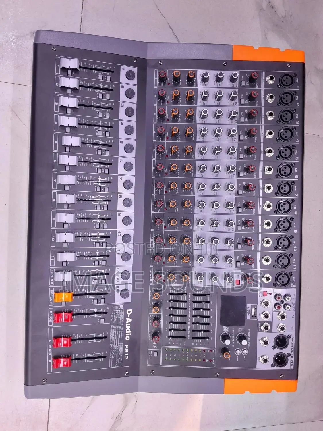 Powered Mixer 12channel- Rs12channel