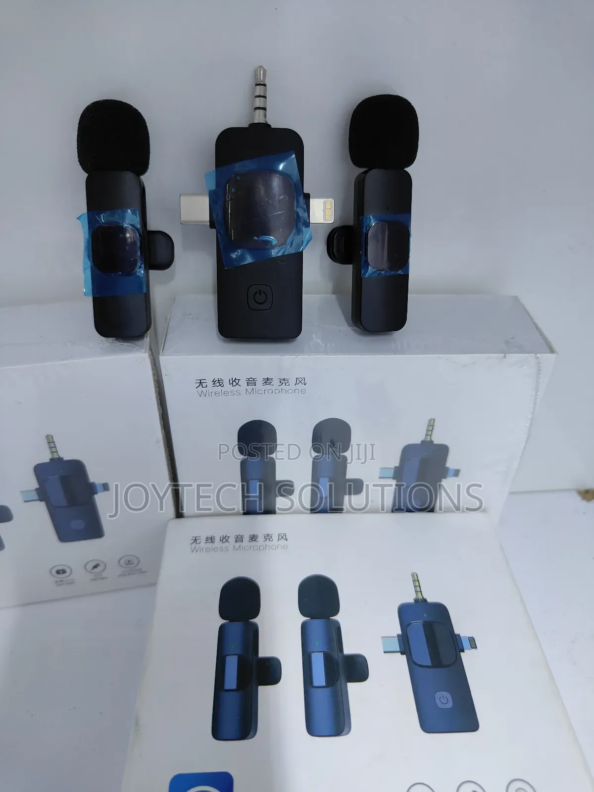 3-in-1 Lavalier Microphone. Type C, Jack