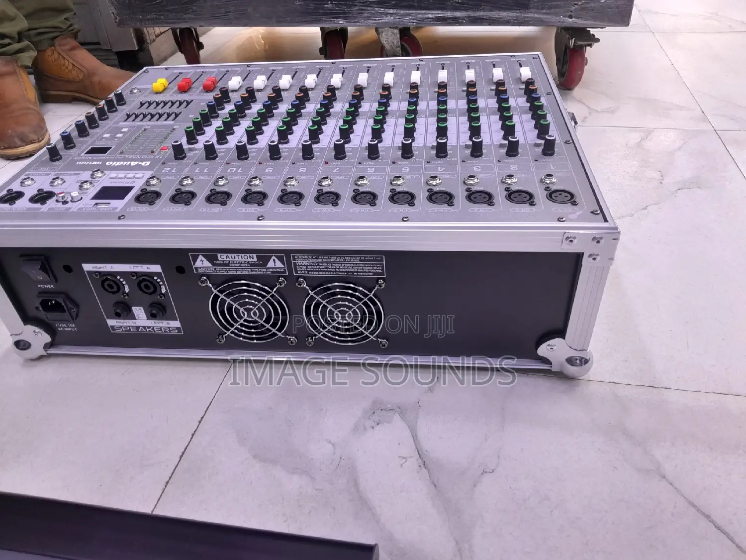 Powered Mixer With Case 12channel D-Audio