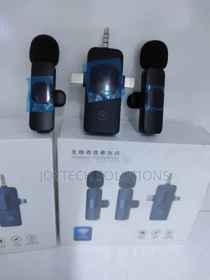 Lapel/Lavalier Collar Wireless Microphone. Universal 3 in 1.