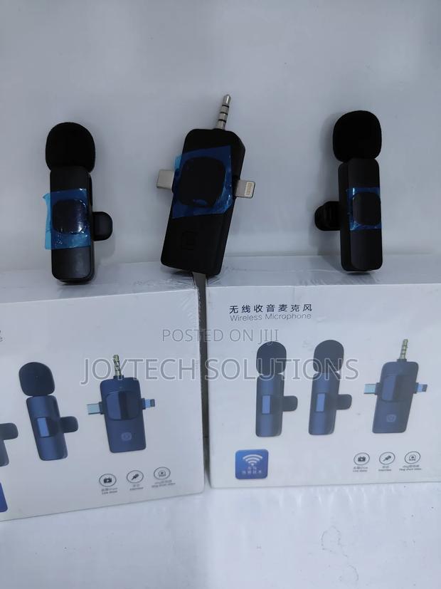 Lapel/Lavalier Collar Wireless Microphone. Universal 3 in 1. - thumbnail 2