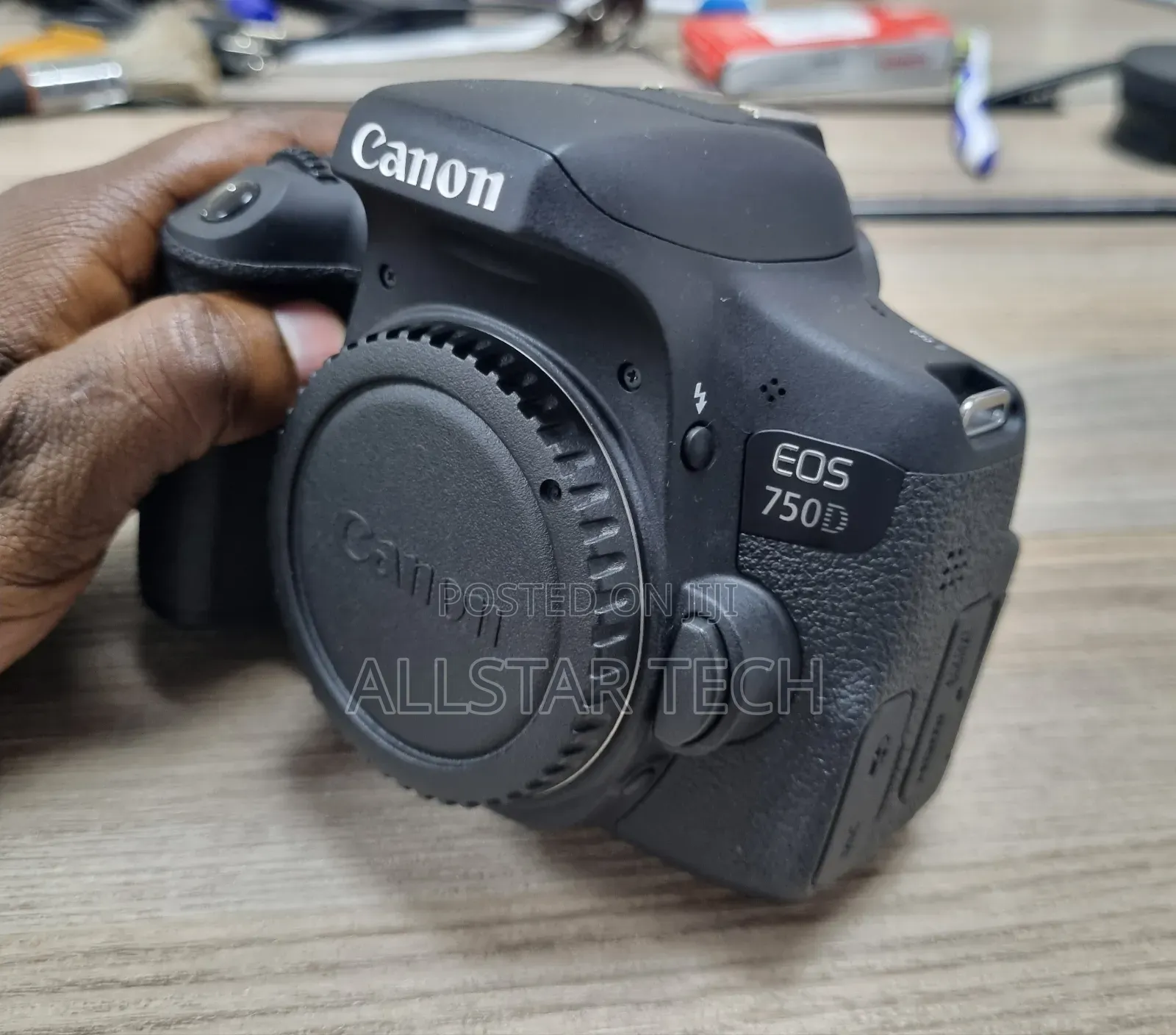 Canon Eos 750d DSLR Camera With 18-55mm Lens