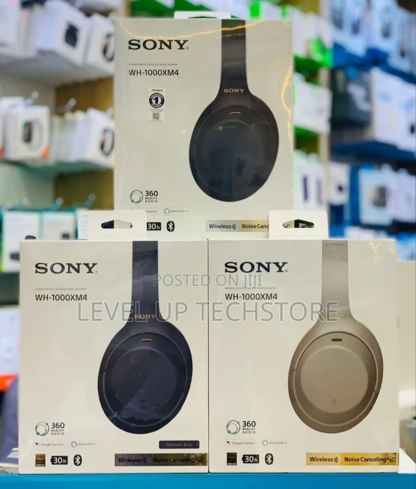Sony Wh-1000xm4 Wireless Active Noise Canceling Headphones