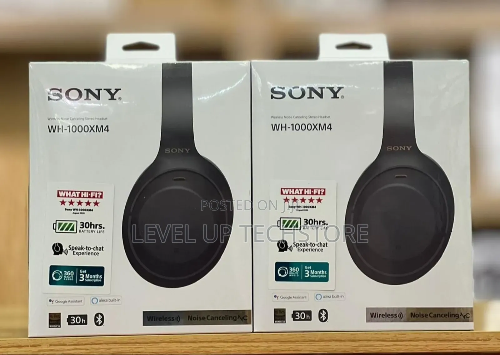 Sony Wh-1000xm4 Premium Active Noise Canceling Headphones