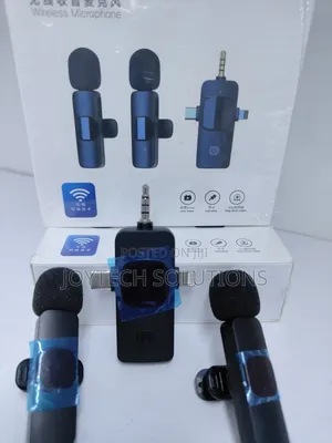 3 in 1 Dual Wireless Lapel/ Lavalier Phone Microphone