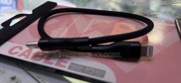 Lightning to Type C Powerbank Cable.