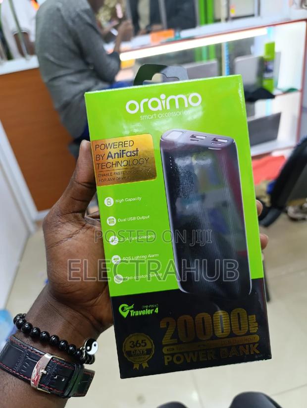 Oraimo Traveler 4 20000mah Powerbank New Sealed in a Shop