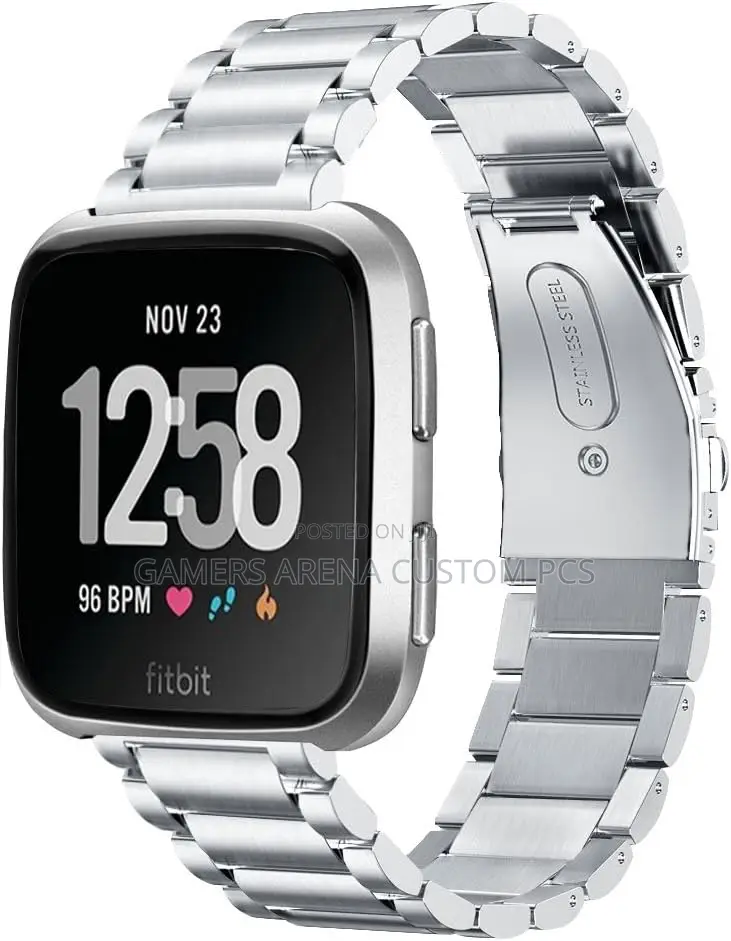Fitbit Versa 4,Fitbit Sense 2 Classic Stainless Steel Bands