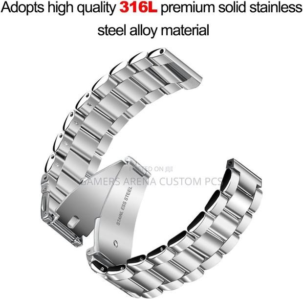 Fitbit Versa 4,Fitbit Sense 2 Classic Stainless Steel Bands - thumbnail 2