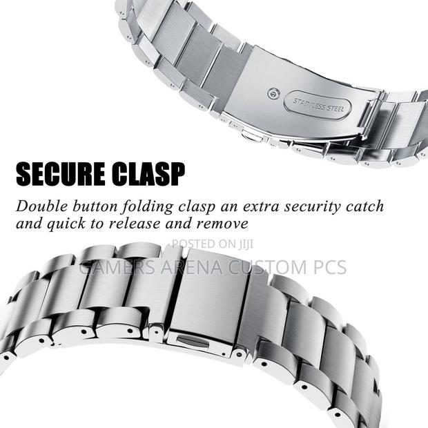 Fitbit Versa 4,Fitbit Sense 2 Classic Stainless Steel Bands - thumbnail 3