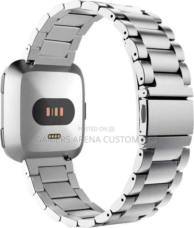 Fitbit Versa 4,Fitbit Sense 2 Classic Stainless Steel Bands - thumbnail 4