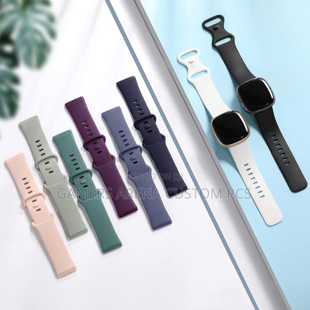 Silicone Bands Fitbit Versa 4,Sense 2 ,Soft Straps Wristband - main view