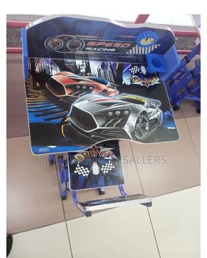 Adjustable Kids Study Table Desk Blue in Colour - thumbnail 2