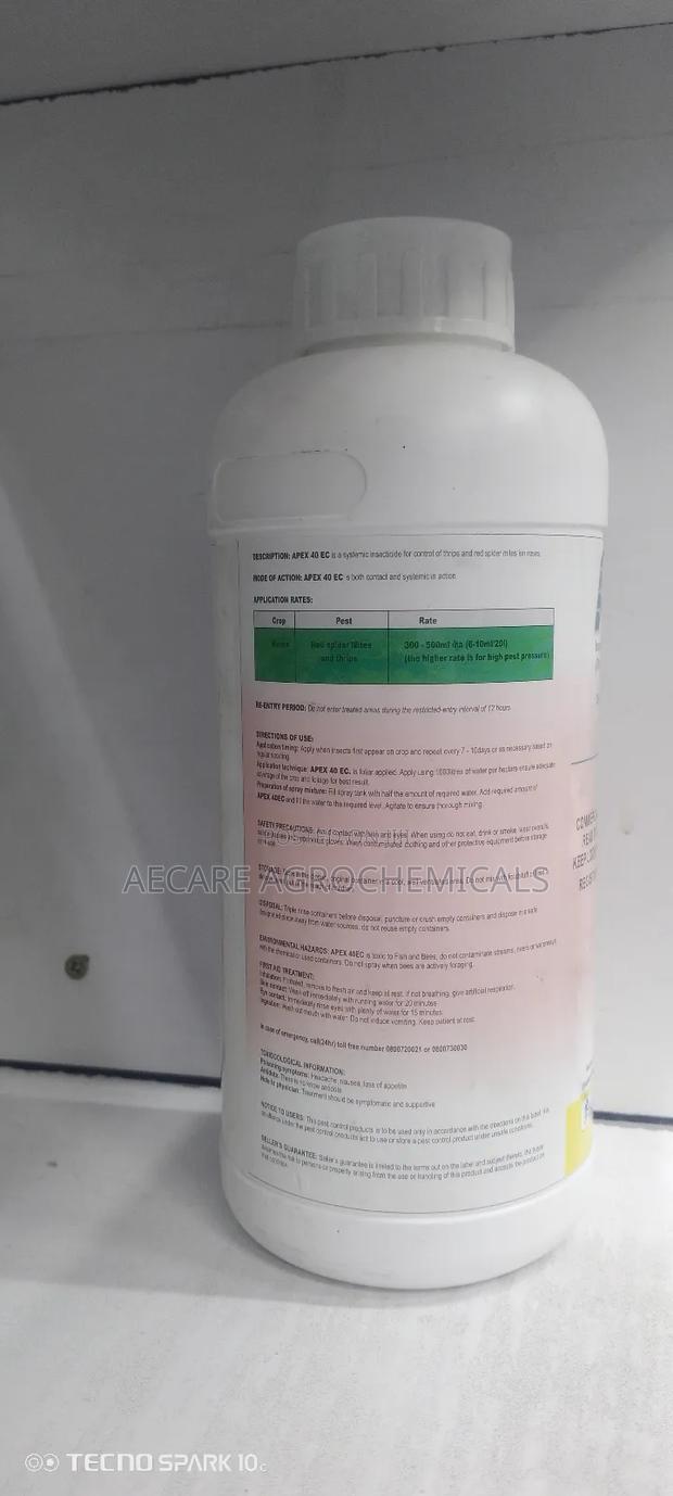 Apex 40ec Insecticide 1litre - thumbnail 3
