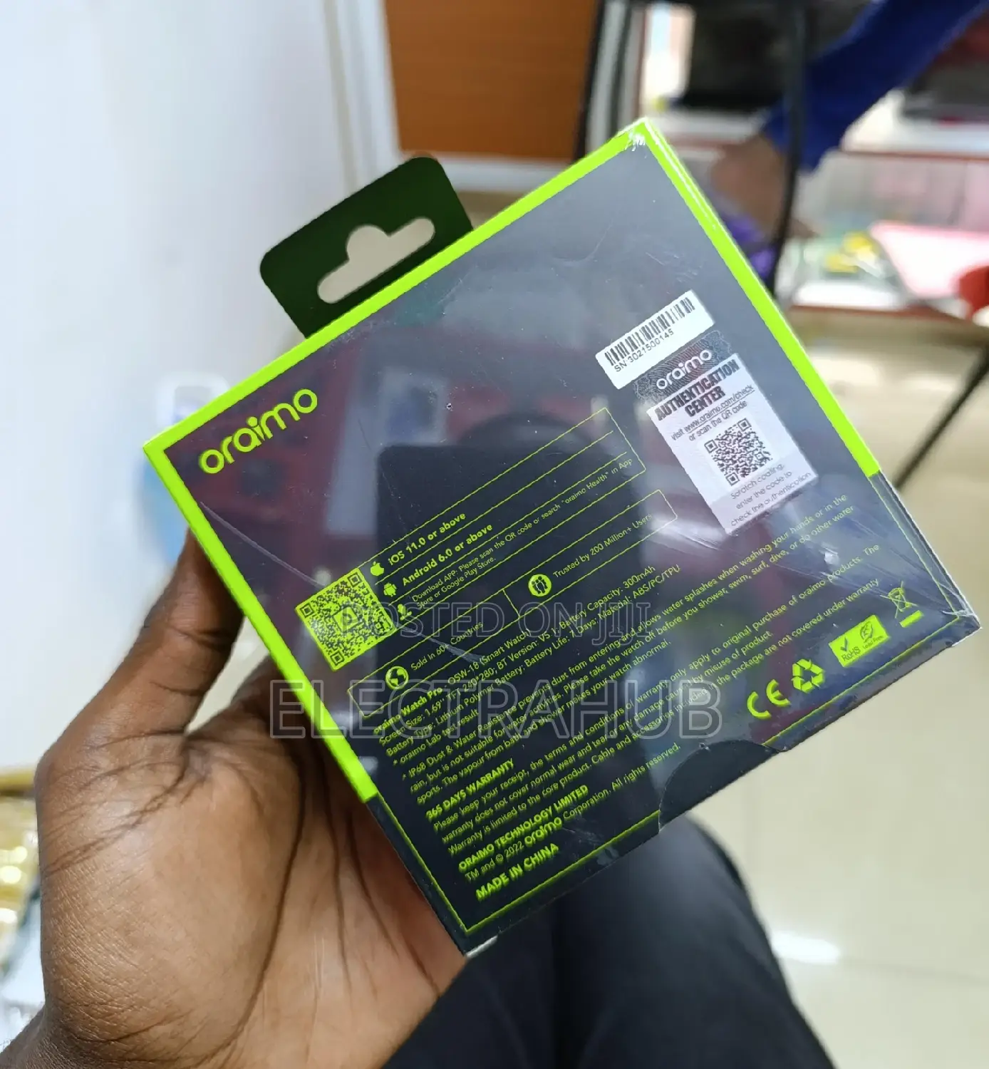 Oraimo Watch Lite OSW-18 New Sealed in a Shop