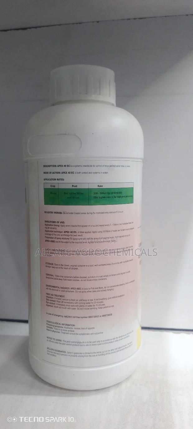 Apex 40ec Insecticide 1litre - thumbnail 6