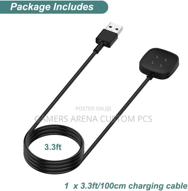 Original Fitbit Versa 3/4,Sense Smartwatch Charging Cable - thumbnail 2