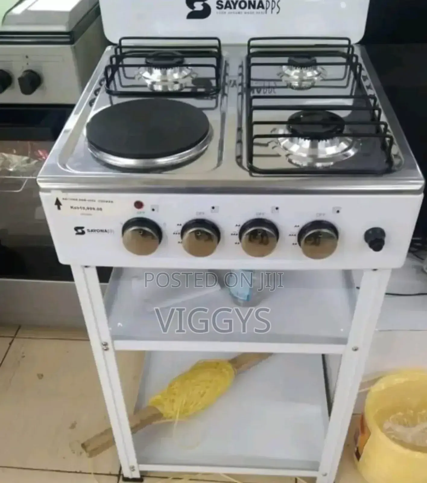Classic Sayona 3+1 Cooker + Shelves