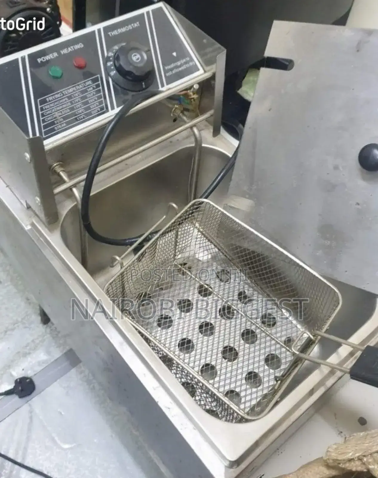 Nunix Single 6 Litres Deep Fryer