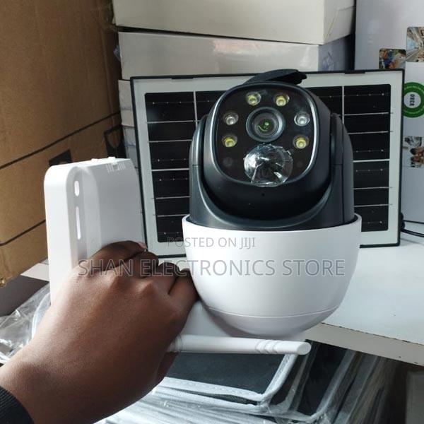 Solar Powered 4g Simcard-Outdoor Security`Camera