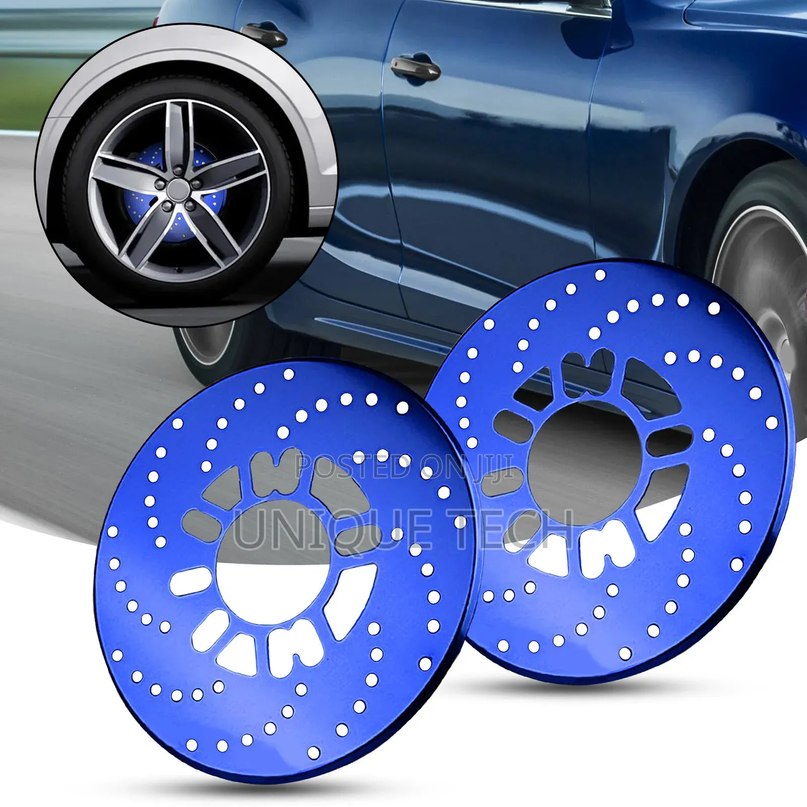 2 PCS Set Rust-Proof Aluminium Brake Cover