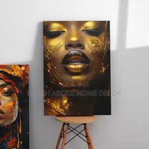 Black and Gold Wall Art Hanging Decor A2