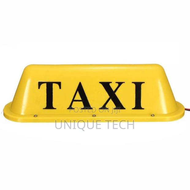 12V Cabroof Top Sign Taxi Magnetic LED Lamp