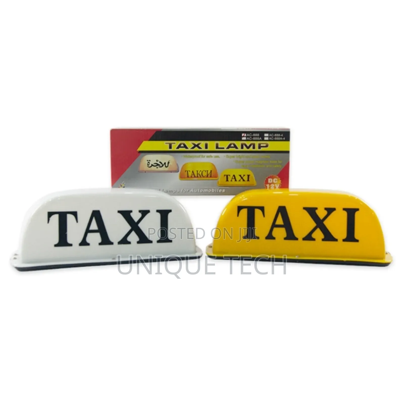 LED Magnetic Base 12V Car Taxi Cab Roof Lamp