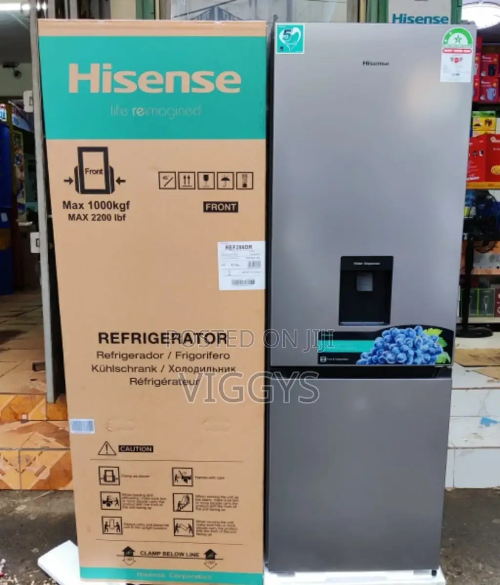 Hisense 292litres Fridge With Dispenser