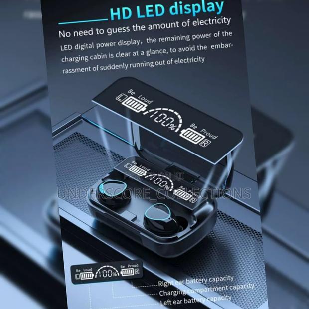 *Bluetooth Mono Headset EARBUDS + POWERBANK* - main view